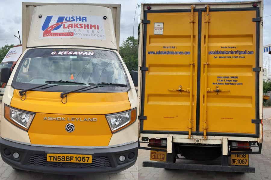 Madurai to Chennai Regular Lorry Service